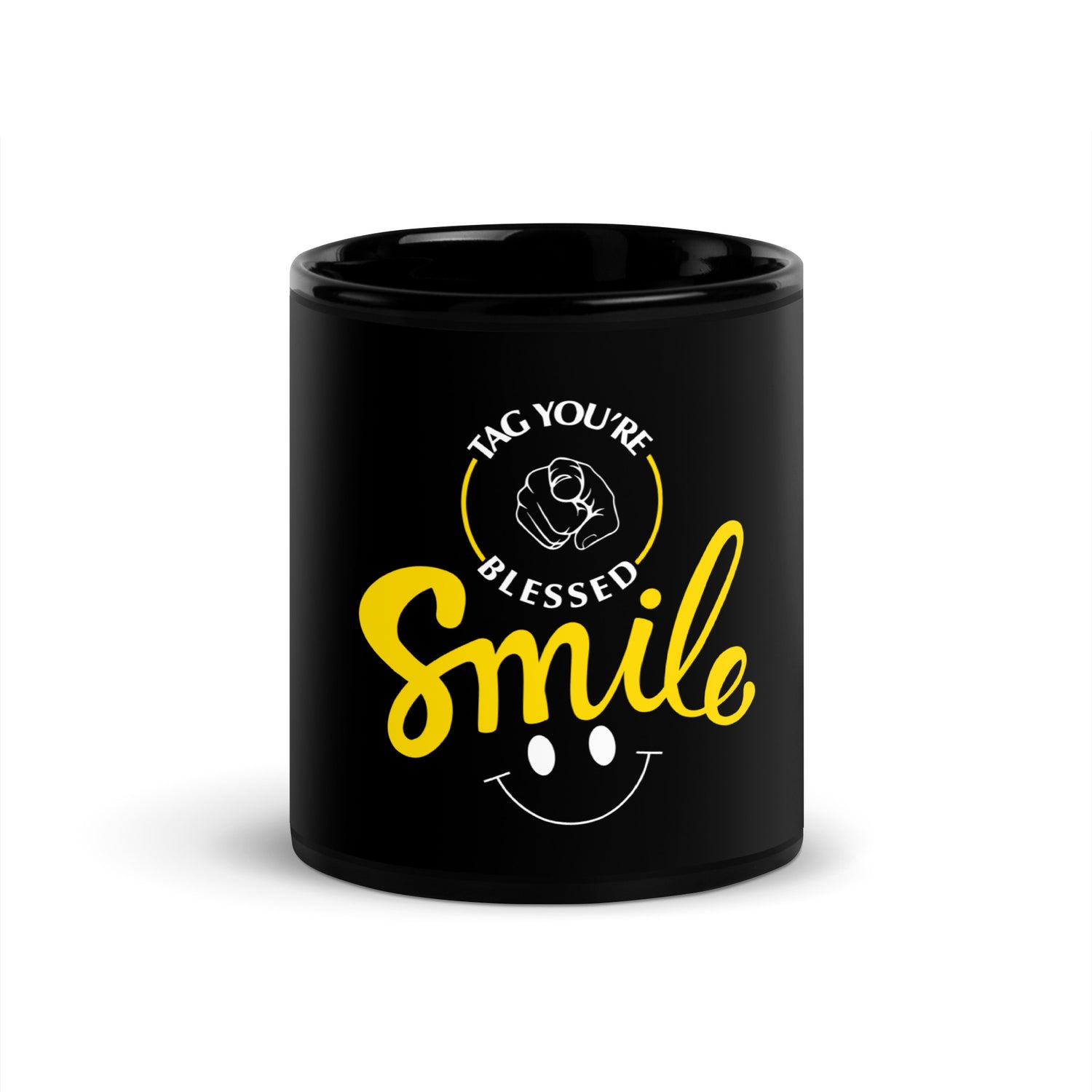 Black Glossy Mug