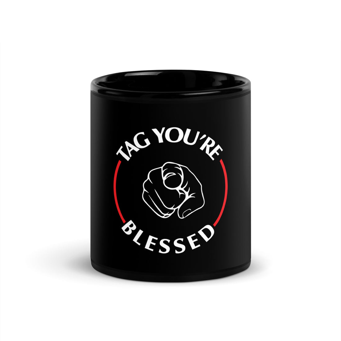 Black Glossy Mug