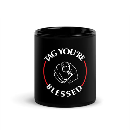 Black Glossy Mug