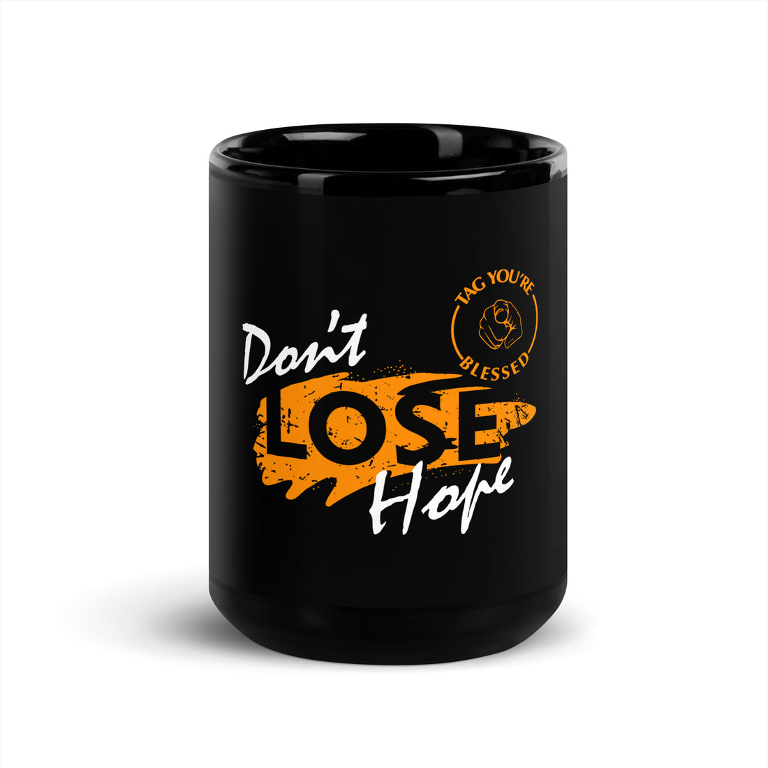 Black Glossy Mug