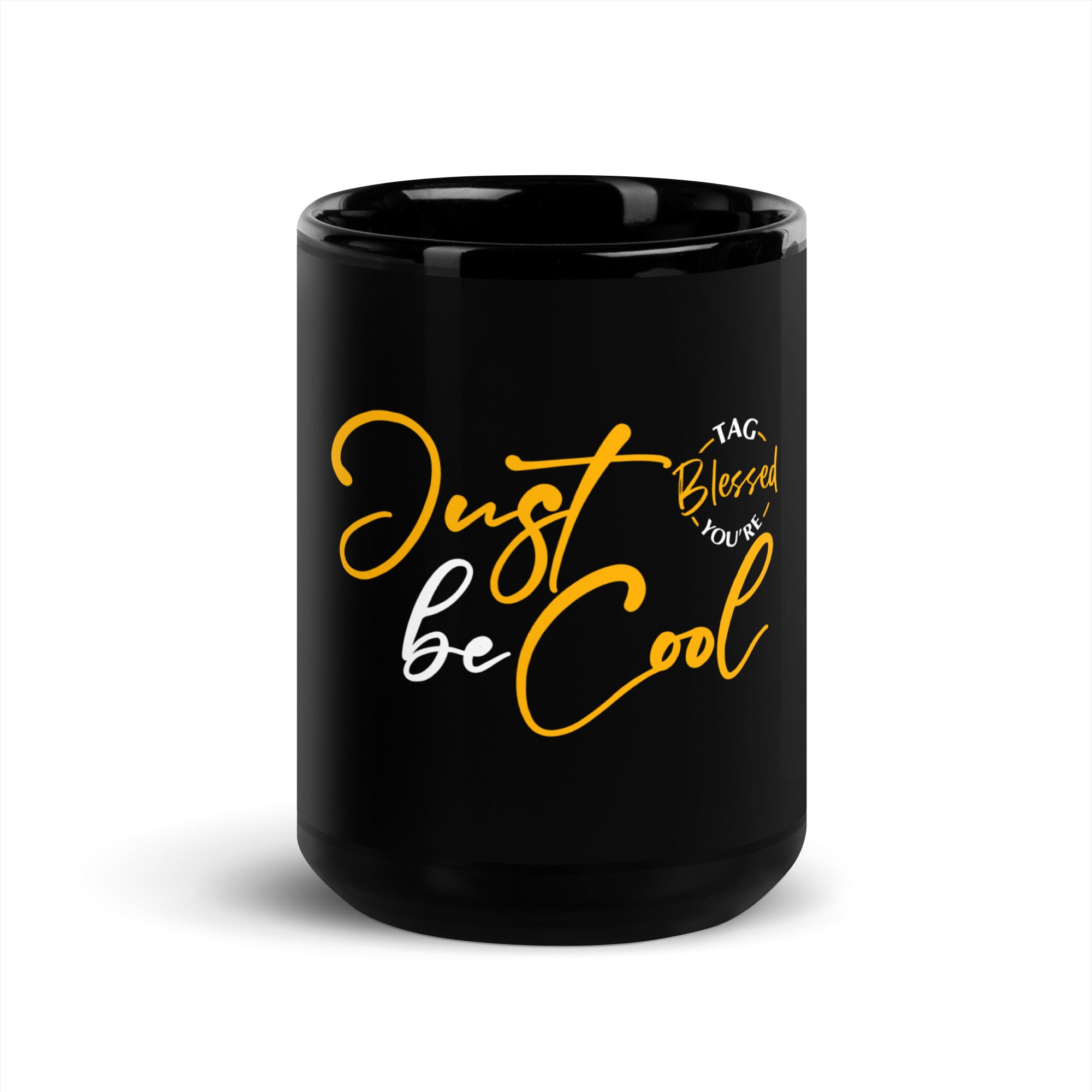 Black Glossy Mug