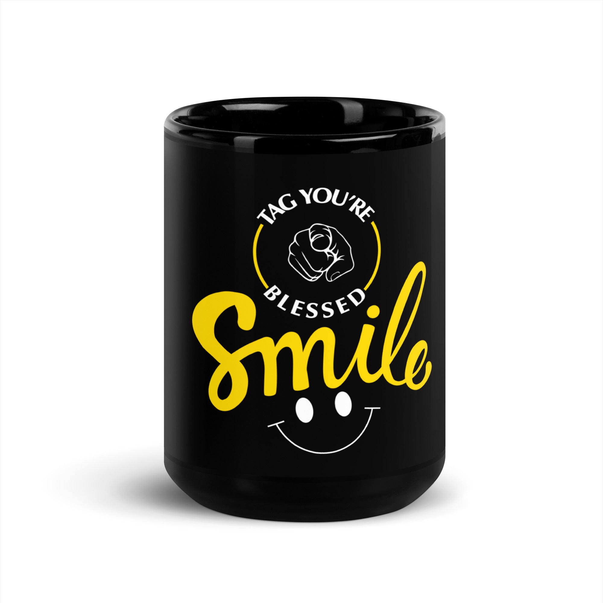 Black Glossy Mug