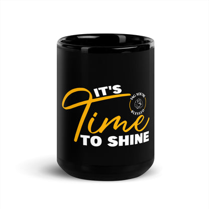 Black Glossy Mug