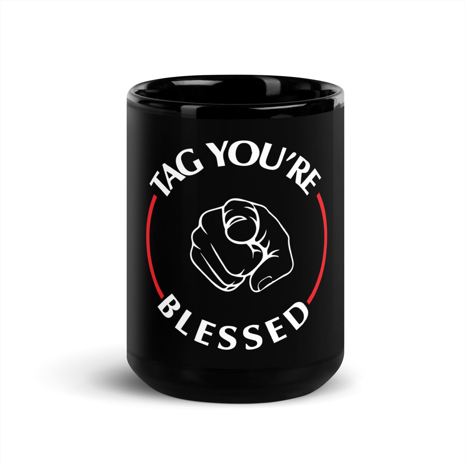 Black Glossy Mug