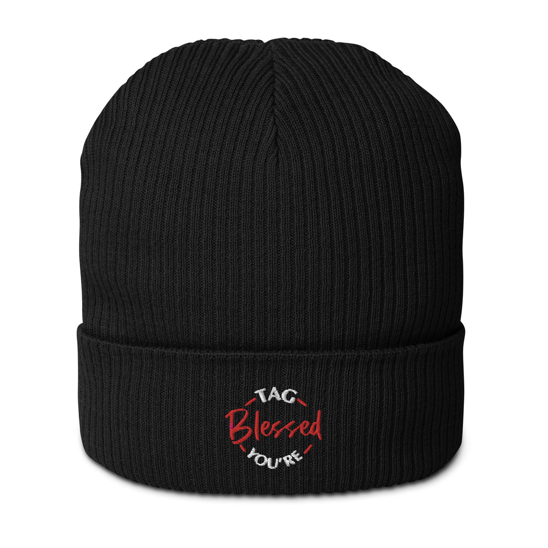 Organic ribbed beanie