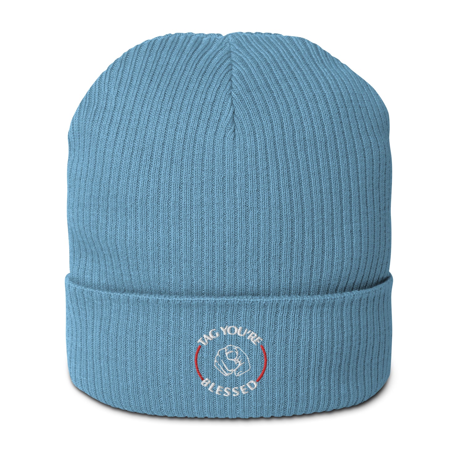 Organic ribbed beanie