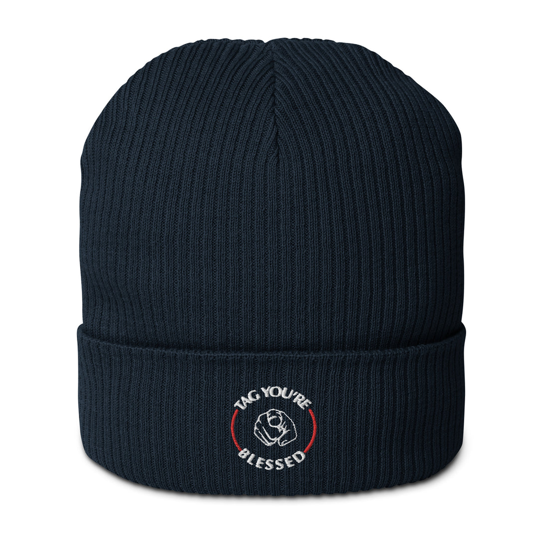 Organic ribbed beanie